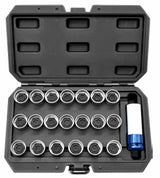 21 Pieces For Audi Locking Wheel Nut Socket Set - PKTool