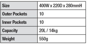 Heavy Duty Light Weight Tool Bag with Multiple Pockets - PKTool