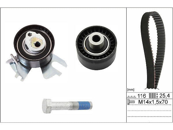 Ford D4204T Timing Belt Kit T1603AKT - Austral | Universal Auto Spares