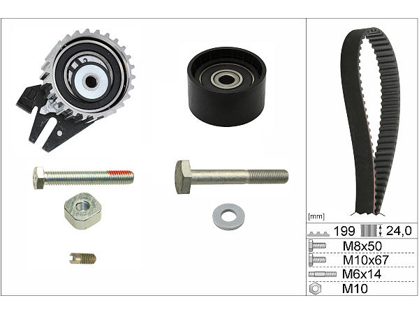 Holden Z19DTH Timing Belt Kit T1615AKT - Austral