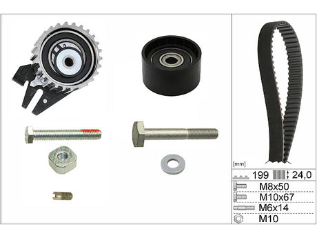 Holden Z19DTH Timing Belt Kit T1615AKT - Austral | Universal Auto Spares