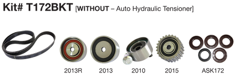 Subaru SOHC After 7/98 Timing Belt Kit T172BKT - Austral | Universal Auto Spares