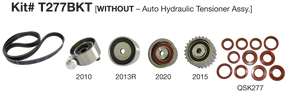 Subaru DOHC After 7/98 Timing Belt Kit T277BKT - Austral | Universal Auto Spares