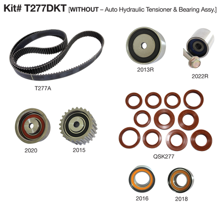 Subaru DOHC 8/98 > Timing Belt Kit T277DKT - Austral | Universal Auto Spares
