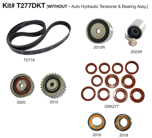 Subaru DOHC 8/98 > Timing Belt Kit T277DKT - Austral | Universal Auto Spares