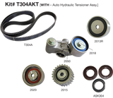 Subaru SOHC 8/98> Timing Belt Kit T304AKT - Austral | Universal Auto Spares
