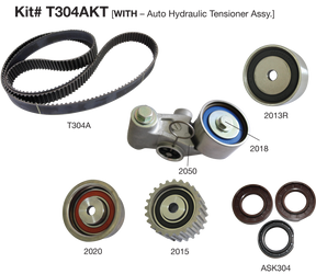 Subaru SOHC 8/98> Timing Belt Kit T304AKT - Austral | Universal Auto Spares