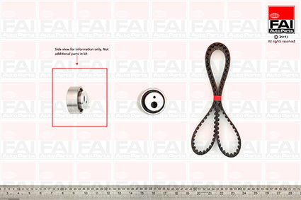 Peugeot XU7JP Timing Belt T980AKT - Austral | Universal Auto Spares