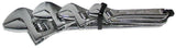 Adjustable Wrench 4 Piece Set 6", 8", 10" & 12" - Tool King