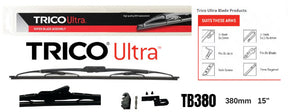 Ultra OEM Quality Blade Assembly 380MM 15" (Single) TB380 - Trico | Universal Auto Spares
