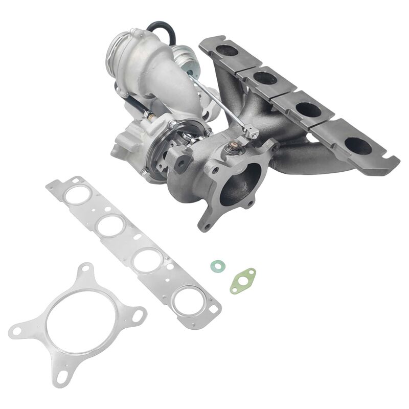 Turbocharger With Gaskets K04-2283 Fit For Audi S3 8P TT 8J For Volkswagen Golf Mk5 2.0L TFSI 06F145702C 2004-2012 - Machter