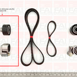 Timing Belt Kit Land Rover FREELANDER 2.5L V6 LRTK4 - FAI