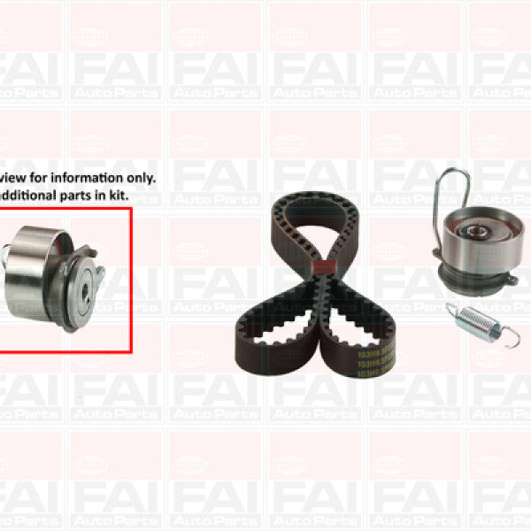 Timing Belt Kit Honda Civic Hybrid 1.3L SOHC HNTK36 - FAI