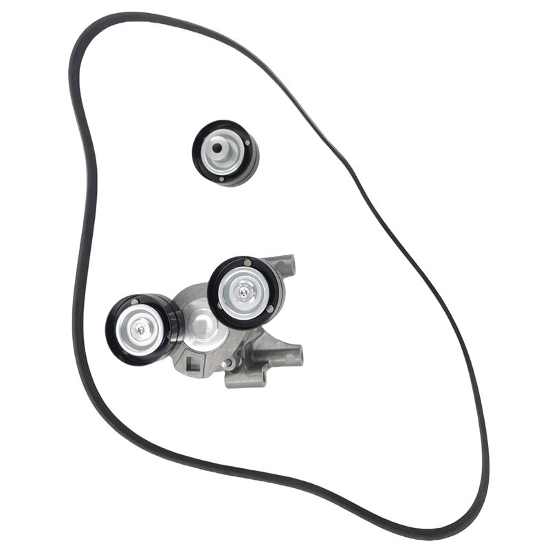 Drive Belt Tensioner Pulley Assembly Fit For Ford Ranger PX 5Cyl 3.2L 3198cc Turbo Diesel DI 20V DOHC 7PK3105 09/2011-07/2019 TBKIT-FD001 - Machter