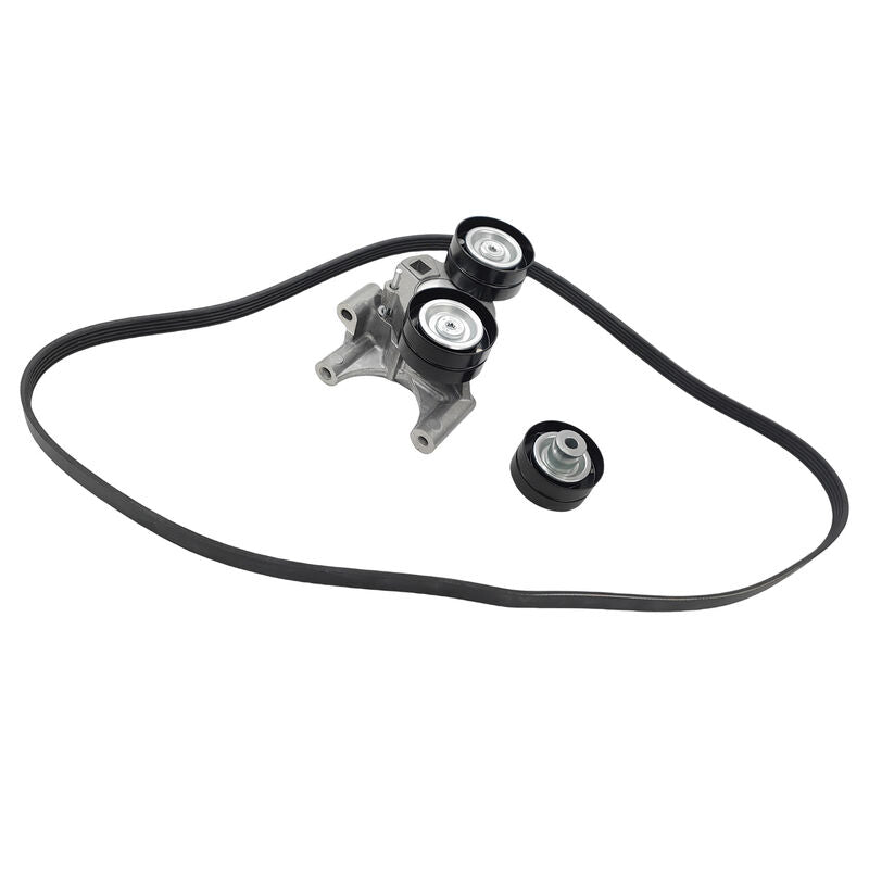 Drive Belt Tensioner Pulley Assembly Fit For Ford Ranger PX 5Cyl 3.2L 3198cc Turbo Diesel DI 20V DOHC 7PK3105 09/2011-07/2019 TBKIT-FD001 - Machter
