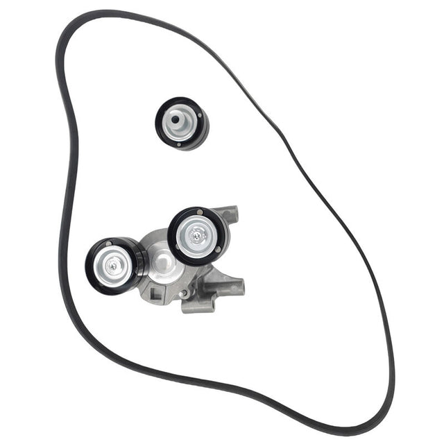 Drive Belt Tensioner Pulley Assembly Fit For Ford Ranger PX 5Cyl 3.2L 3198cc Turbo Diesel DI 20V DOHC 7PK3105 09/2011-07/2019 TBKIT-FD001 - Machter