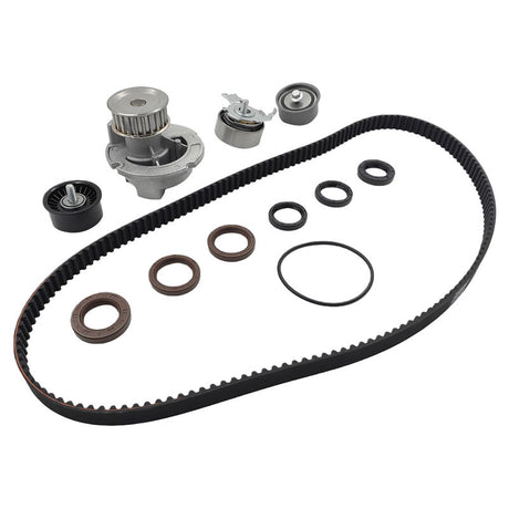 Timing Belt Tensioner Water Pump Kit Fit For Holden Astra AH TS 4 Cyl 1.8L 16V DOHC 1998-2010 TBKIT-HLN003 - Machter