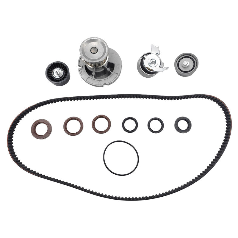 Timing Belt Tensioner Water Pump Kit Fit For Holden Astra AH TS 4 Cyl 1.8L 16V DOHC 1998-2010 - Machter