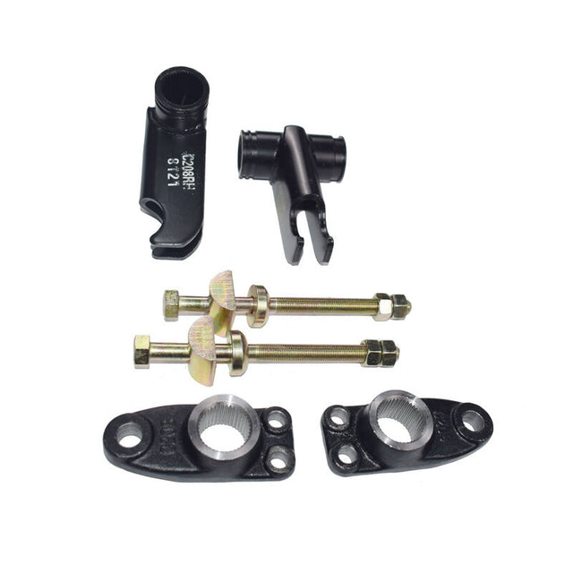 Pair Front Torsion Bar Bracket & Bolt Set Fit For Nissan Navara D22 4WD 1997-2003 TBKIT-NS001 - Machter