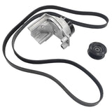Drive Belt Tensioner & Pulley Kit Fit For Toyota Landcruiser UZJ100 For Lexus LX470 UZJ100 4.7L 2UZFE 4WD 08/2002-ON Only TBKIT-TA002 - Machter