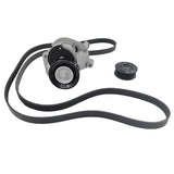 Drive Belt Tensioner & Pulley Kit Fit For Toyota Landcruiser UZJ100 For Lexus LX470 UZJ100 4.7L 2UZFE 4WD 08/2002-ON Only TBKIT-TA002 - Machter