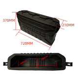 1 x Ute Tub Storage Box Side Universal Side Back Tool Box Lockable Trailer Black TBOX-001 - Machter