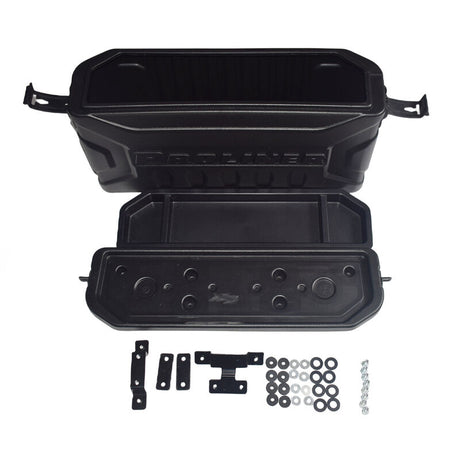 1 x Ute Tub Storage Box Side Universal Side Back Tool Box Lockable Trailer Black - Machter