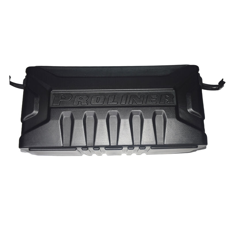 1 x Ute Tub Storage Box Side Universal Side Back Tool Box Lockable Trailer Black TBOX-001 - Machter