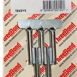Tube Squeezer Key SILICONE TUBE SQUEEZER KEYS TBKEY5 - ThreeBond