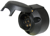 Trailer Connector Round Plastic Female Socket 7 Pin - AUTOKING