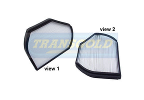 Cabin Filter Fits Mercedes W202/210/220, Chrysler X-Fire RCA105P TCF105 - Transgold | Universal Auto Spares