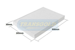 Cabin Filter Fits Audi / VW WACF0039 TCF139 - Transgold | Universal Auto Spares