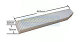 Cabin Filter Fits Jeep Grand Cherokee WACF0152 TCF272 - Transgold | Universal Auto Spares