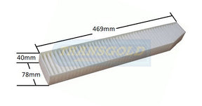 Cabin Filter Fits Jeep Grand Cherokee WACF0152 TCF272 - Transgold | Universal Auto Spares