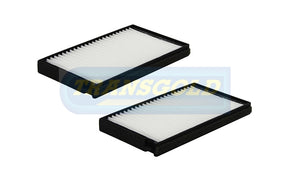 Cabin Filter Fits Hyundai iLoad/ Imax 08-ON (2PCS) (WACF0115) TCF277 - Transgold | Universal Auto Spares