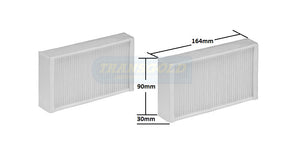 Cabin Filter Fits BMW X3 01/11 To 08/17 WACF0173 TCF398 - Transgold | Universal Auto Spares