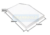 Cabin Filter Fits Toyota Supra 03/19 On, BMW X3 08/17 On X4 04/18 On RCA415C TCF415 - Transgold | Universal Auto Spares