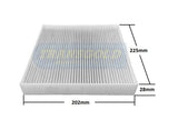 Cabin Filter Fits Nissan Juke F15 06/10 On, Leaf ZE0 11/10- 12/14 WACF0303 TCF416 - Transgold | Universal Auto Spares