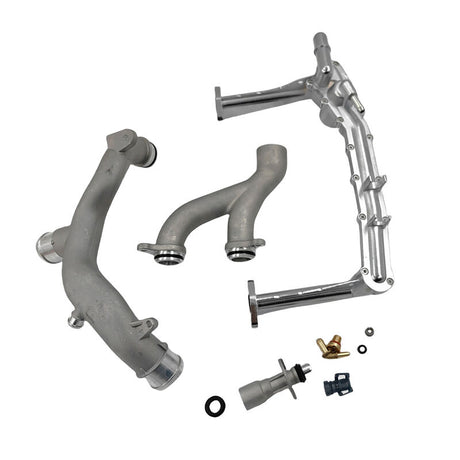 Coolant Water Pipe Kit Fit For Jaguar F-Type F-Pace XF XE XJ For Land Rover Discovery Range Rover Range Rover Sport Velar 3.0L 5.0L 2010-2021 TCFP-LR001 - Machter