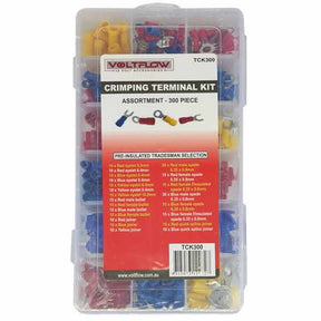 Crimping Terminal Kit 300 Piece Selected Popular Terminals - VoltFlow
