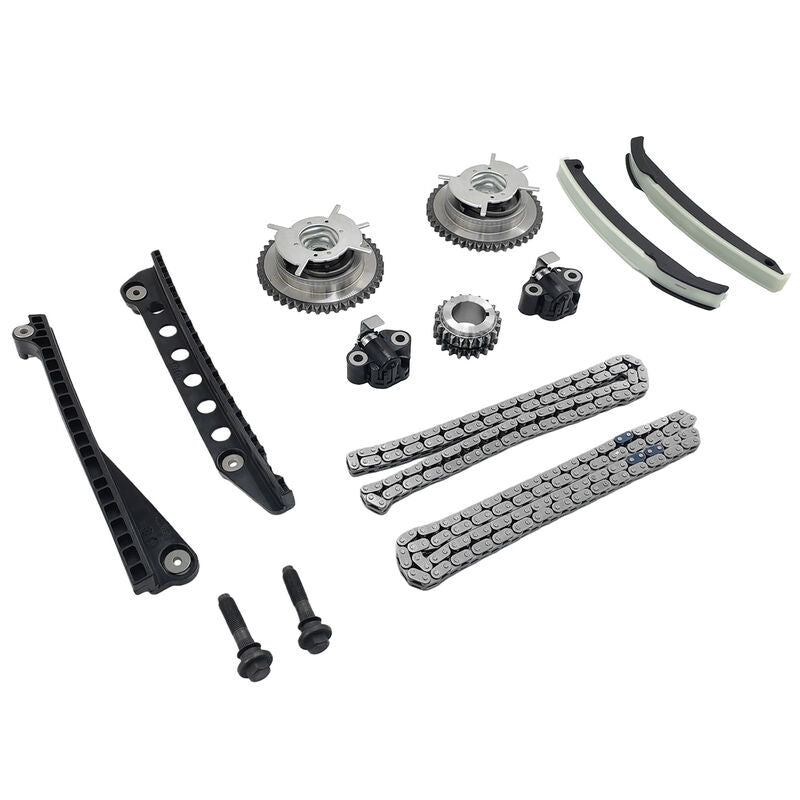 Timing Chain Kit With Cam Phasers Fit For Ford Fairlane Fairmont Falcon LTD BF BF Barra 220 230 5.4L V8 2002-2008 TCKIT-FD007 - Machter