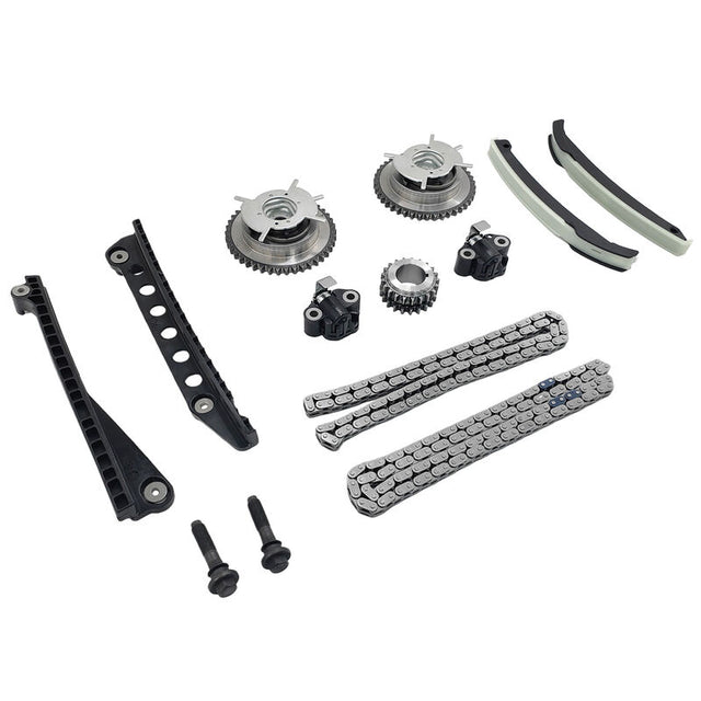 Timing Chain Kit With Cam Phasers Fit For Ford Fairlane Fairmont Falcon LTD BF BF Barra 220 230 5.4L V8 2002-2008 - Machter