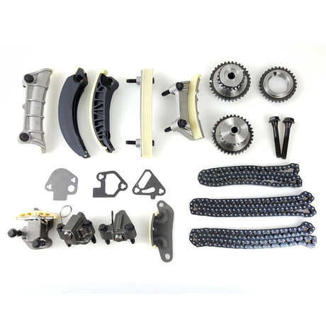 Fit For Holden Commodore Calais Adventra Crewman VZ VE VF Captiva Colorado Rodeo Statesman Caprice WM Chevrolet Saab 9-3 Timing Chain Kit & Gears TCKIT-HLN001M - Machter