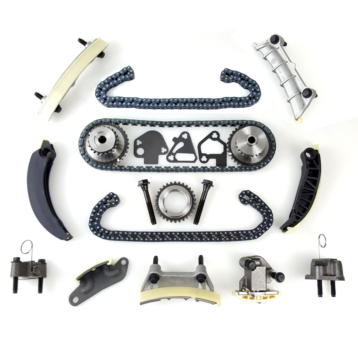 Fit For Holden Commodore Calais Adventra Crewman VZ VE VF Captiva Colorado Rodeo Statesman Caprice WM Chevrolet Saab 9-3 Timing Chain Kit & Gears TCKIT-HLN001M - Machter