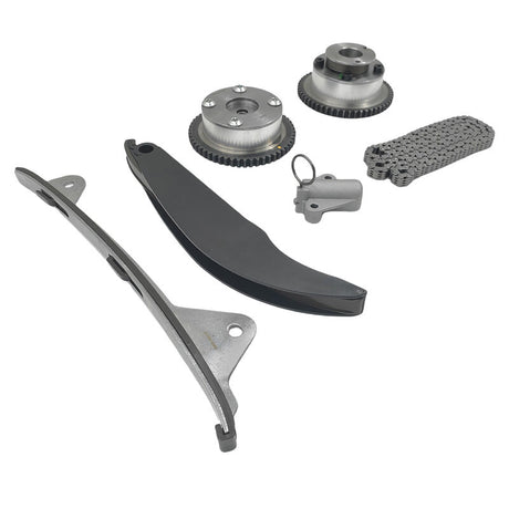 Timing Chain Kit Camshaft Phaser Fit For Hyundai i45 i30 Elantra Sonata Tucson For Kia Forte Optima Soul Rondo Sportage SL 2.0L G4NC 244302J000 - Machter