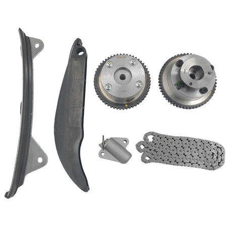 Timing Chain Kit Camshaft Phaser Fit For Hyundai i45 i30 Elantra Sonata Tucson For Kia Forte Optima Soul Rondo Sportage SL 2.0L G4NC 244302J000 - Machter