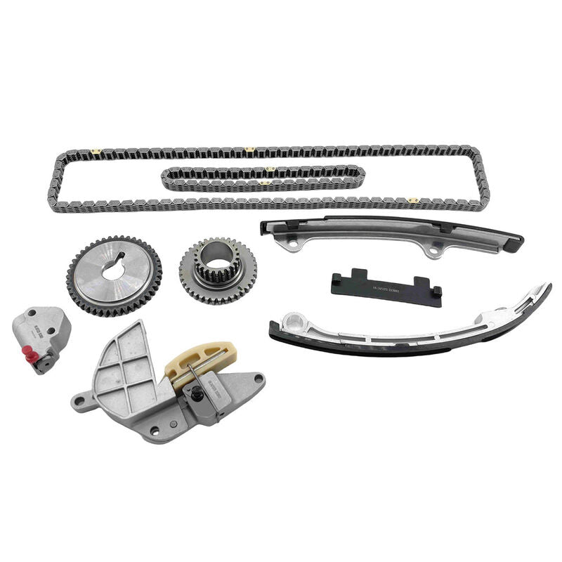 Timing Chain Kit Guide Gear Fit For Nissan QR25DE XTrail X-Trail 2.5L T30 2003-2007 TCKIT-NS006M - Machter
