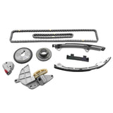 Timing Chain Kit Guide Gear Fit For Nissan QR25DE XTrail X-Trail 2.5L T30 2003-2007 TCKIT-NS006M - Machter
