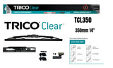 Clear Trade Quality Blade Assembly 350MM 14" (Single) TCL350 - Trico | Universal Auto Spares