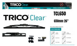 Clear Trade Quality Blade Assembly 650MM 26" (Single) TCL650 - Trico | Universal Auto Spares